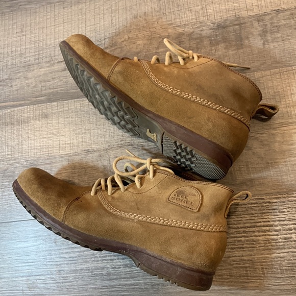 Sorel Mens leather boots size 9.5 - Picture 5 of 8